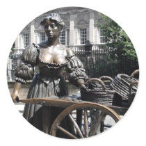 Molly Malone and Wheelbarrow Ireland Sticker
