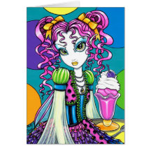 "Molly" Rainbow Ice Cream Fairy Card
