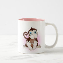 Molly the Monkey Coffee Mugs