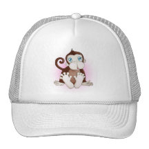 Molly the Monkey Mesh Hats