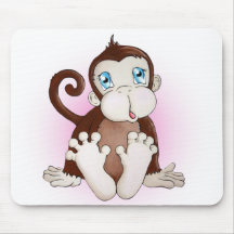 Molly the Monkey Mouse Pad