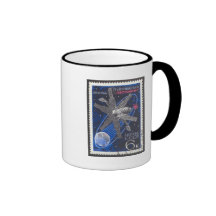 Molniya Communications Satellite Coffee Mug