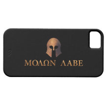 Molon Labe (Come and Get It) iPhone 5 Cover