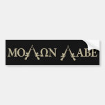 Molon Labe, Come and Take Them Bumper Sticker