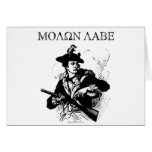 Molon Labe Minuteman cards