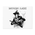 Molon Labe Minuteman postcards