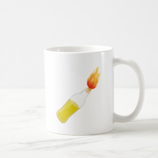 Molotov cocktail mug