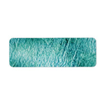 MOLTEN BLUE AQUA MELTED METAL DIGITAL ABSTRACT RAN LABELS