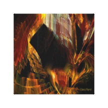 Molten Stretched Canvas Prints