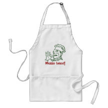 "Molto bene!" Vintage Apron