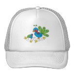 Mom and Baby Peacock Trucker Hat