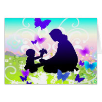 Mom and Child Card