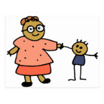 Mom and Child Postcard