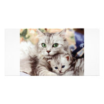 Mom and Son Photo Cards