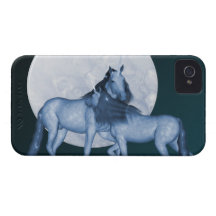 Mom & Baby Unicorn iPhone 4 Case-Mate Cases