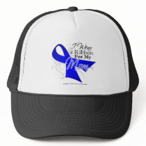 Mom Blue Ribbon - Colon Cancer Hat