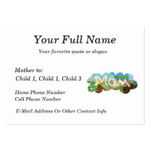 Mom Business Card Template