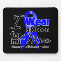 Mom- Colon Cancer Ribbon Mouse Pad