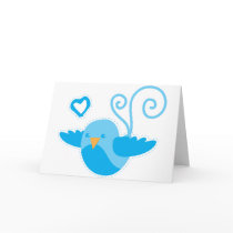 mom cute birdy greeting cards