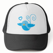 mom cute birdy mesh hats