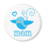 mom cute birdy magnets