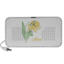 Mom (daffodil) mini speakers