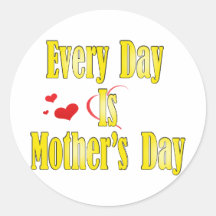 Mom day everyday stickers