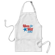 Mom for Mitt Romney Apron