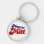 Mom for Romney Keychain