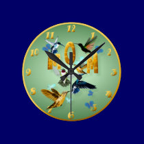 MOM-For to the birds wall clocks