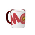 Mom Gift Ceramic Ringer Mug