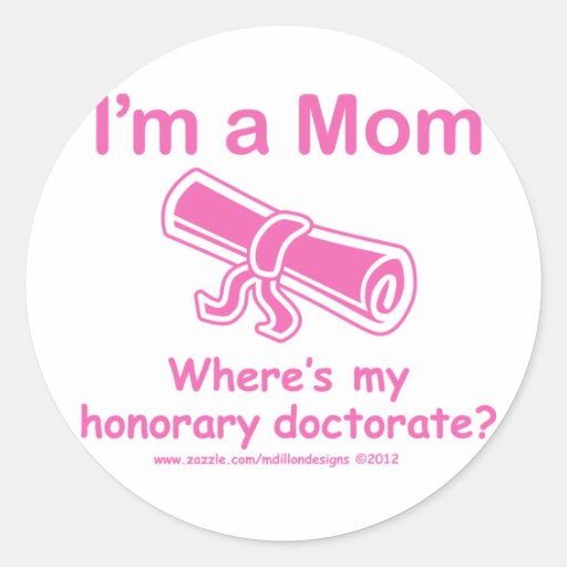 Mom Gifts by MDillon Designs Stickers