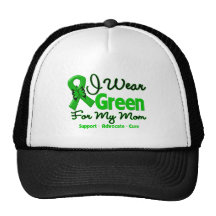 Mom - Green  Awareness Ribbon Trucker Hats
