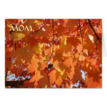 MOM Greeting Card Holidays Gift Card WE LOVE YOU!