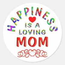 Mom Happiness Stickers