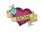 Mom Heart Tattoo T-Shirt