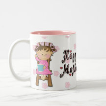 Mom in Rollers Mug