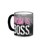 Mom is Boss Coffee Mug