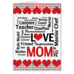 Mom is Love - Mother's Day for Multitalented Mom Card