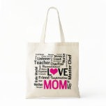 Mom is Love Mother's Day Shopping Bag