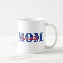 MOM karate Coffee Mugs