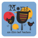Mom Life's Best Teacher Sticker
