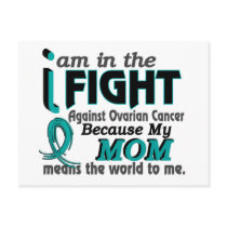 Mom Means World To Me Ovarian Cancer
