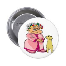 Mom Misses Her Kid Pinback Button
