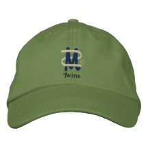 Mom of Twins [2] Embroidered Baseball Cap