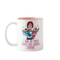 Mom Of Twins Coffee Mug