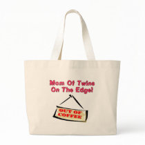 MOM of TWINS on the edge bags