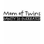 Mom of Twins t-shirts