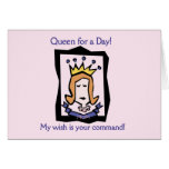 Mom Queen For a Day t-shirts and Gifts Card