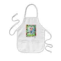 Mom`s LiL Kitchen Fairy Cute Beetle Kids Apron
